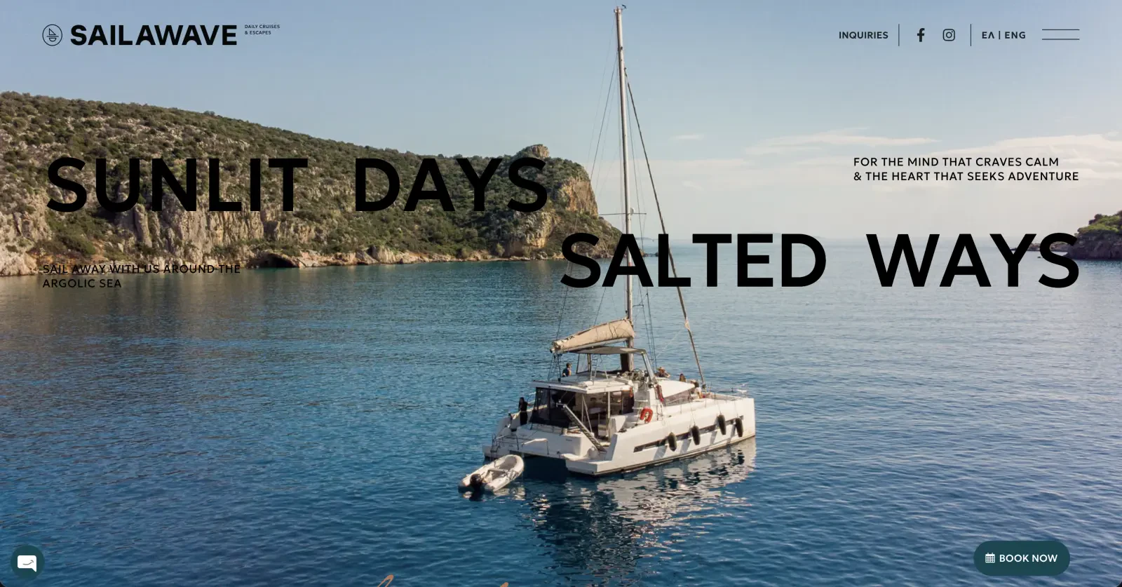 Sailawave — Nafplio Cruises & Catamaran Boat Tours