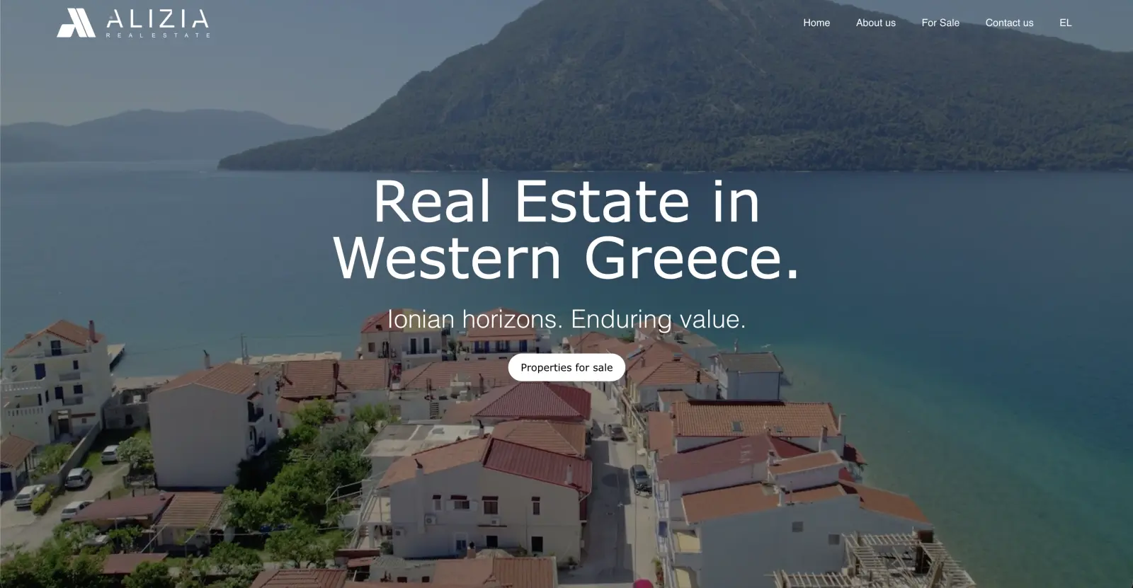 Alizia Real Estate — Coastal Property Website