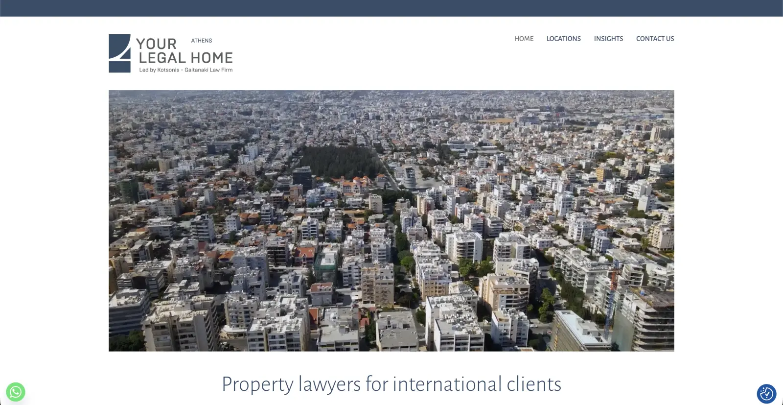 Your Legal Home — Property Law Website for International Buyers