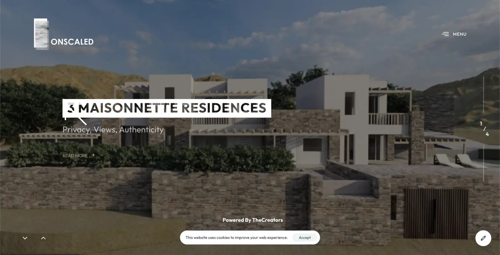 Onscaled — Construction & Architecture Website