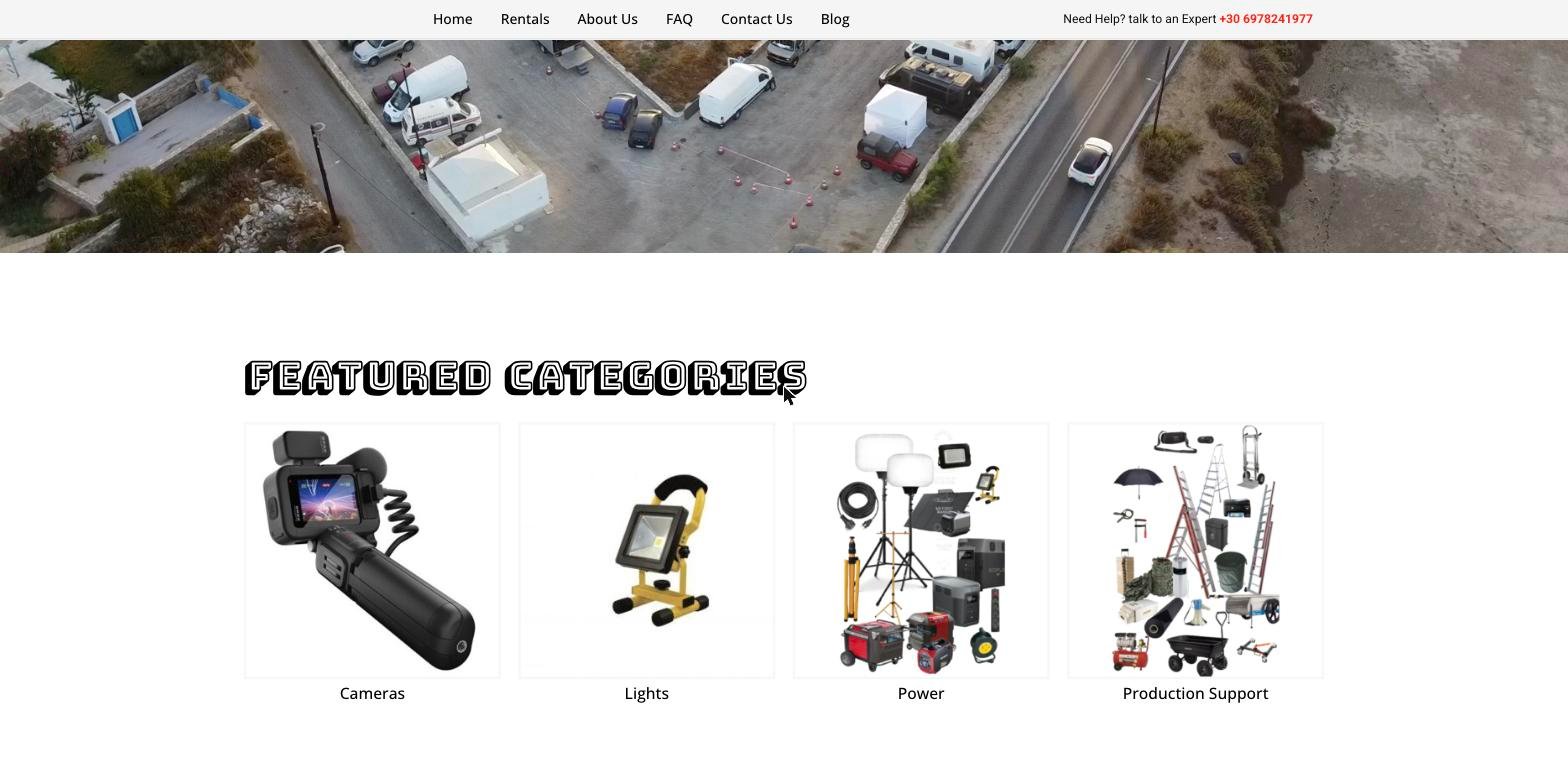 UnitLab — Film Production Rentals & On-Site Support